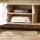 Homcom Mueble de TV Marrón 120 x 35 x 45.5 cm 6