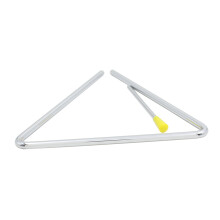 Kids Sound Toy Steel Triangle 6 inch Musical Percussion Instrument with Striker