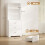 Homcom Estantería para Libro Blanco 79 x 39.5 x 182.2 cm 3