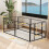 PawHut Parque para Perro Negro 160 x 80 x 60 cm 5