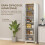 Homcom Alacena de Cocina Blanco 60 x 30 x 183 cm 5