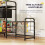 PawHut Comedero Perro Elevado Negro 89.5 x 27 x 74 cm 5