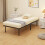 Homcom Estructura de Cama Negro 90 x 190 x 33 cm 4