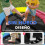 Homcom Cama Elástica Infantil Multicolor 160 x 160 x 190 cm 8
