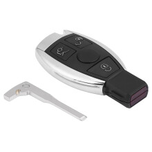 Klíčenka OEM kvality pro Mercedes-Benz, dálkové startování vozu, bezklíčový vstup s funkcemi inteligentního klíče, nutné programování,