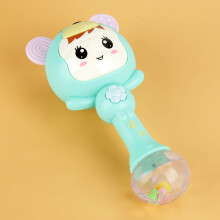 Educational Baby Electronic Music Rattle Green with Lights & 6 Songs