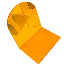 Buchständer zur Präsentation, verdickte Acryl-Buchstützen mit glatten Kanten, vielseitig einsetzbarer L-förmiger, transparenter Buchständer für