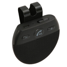 Kit Bluetooth mains-libres pour voiture, appels en HD, batterie de 600 mAh, portée de 10 m