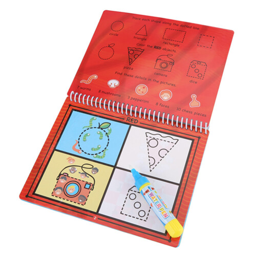 Mess-Free Water Painting Book