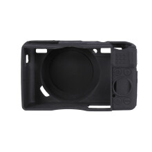 Soft Silicone Camera Cage Cover for G7XII/G7X Mark II, Black