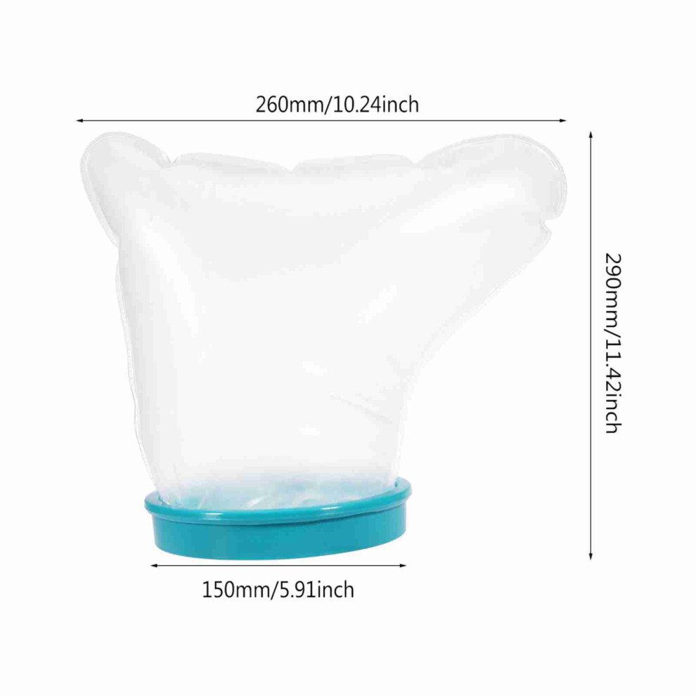 Children's Waterproof Shower Foot Cover Non-Slip Bath Protector Adjustable Fit