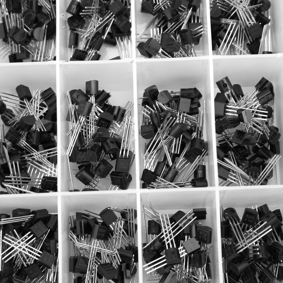 840Pcs Transistor Assortment Npn Pnp Kit 92 Varieties For Diy Electronics Work 7891392481309