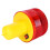 Solar LED Emergency Warning Light 3LED 500-1000m Red Waterproof 7