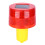 Solar LED Emergency Warning Light, 500-1000m Range, Red, 2.5W 5