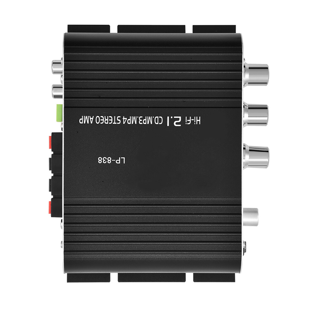 Mini 2.1 Channel Stereo Power Amplifier 15W X 2 & 20W Black 5071392958137