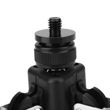 Support Stand with 3/8in Mount Compact Mini Tripod and Monopod Base Aluminum