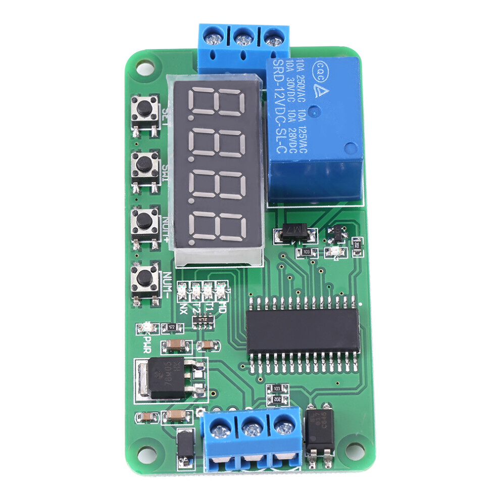 DC 12V Adjustable Delay Relay Switch
