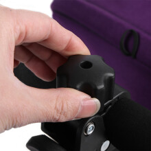 360 Universal Baby Stroller Cup Holder, Black, 14x7cm
