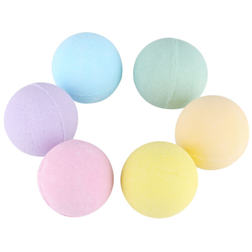 6pcs Handmade Aromatherapy Bath Bombs Set for Relaxation & Moisturizing 2