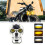 Skull LED Driving Light 50W 10x9x7.5cm White/Amber 3
