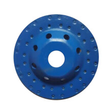 125mm 5" Diamond Double Row Segment Grinding Cup Wheel Blue