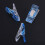20pcs Blue Plastic Quilting Sewing Clips, 2.7x1cm, Durable & Multi-use 4