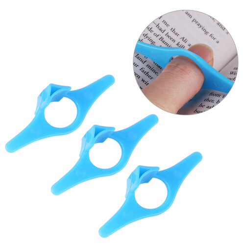 Set of 10 Thumb Book Finger Ring Holders 2