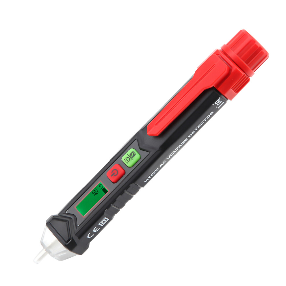 Ht100 Led Non-Contact Voltage Tester, 0-1000V, 155*24Mm, Lightweight 4381392734824