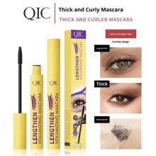 Black Waterproof Mascara for Older Women Sensitive Eyes Volumising Lengthening