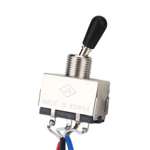 Premium Guitar Wiring Harness 2V 2T 1J 500K Pots 3 Way Switch for Les Paul LP