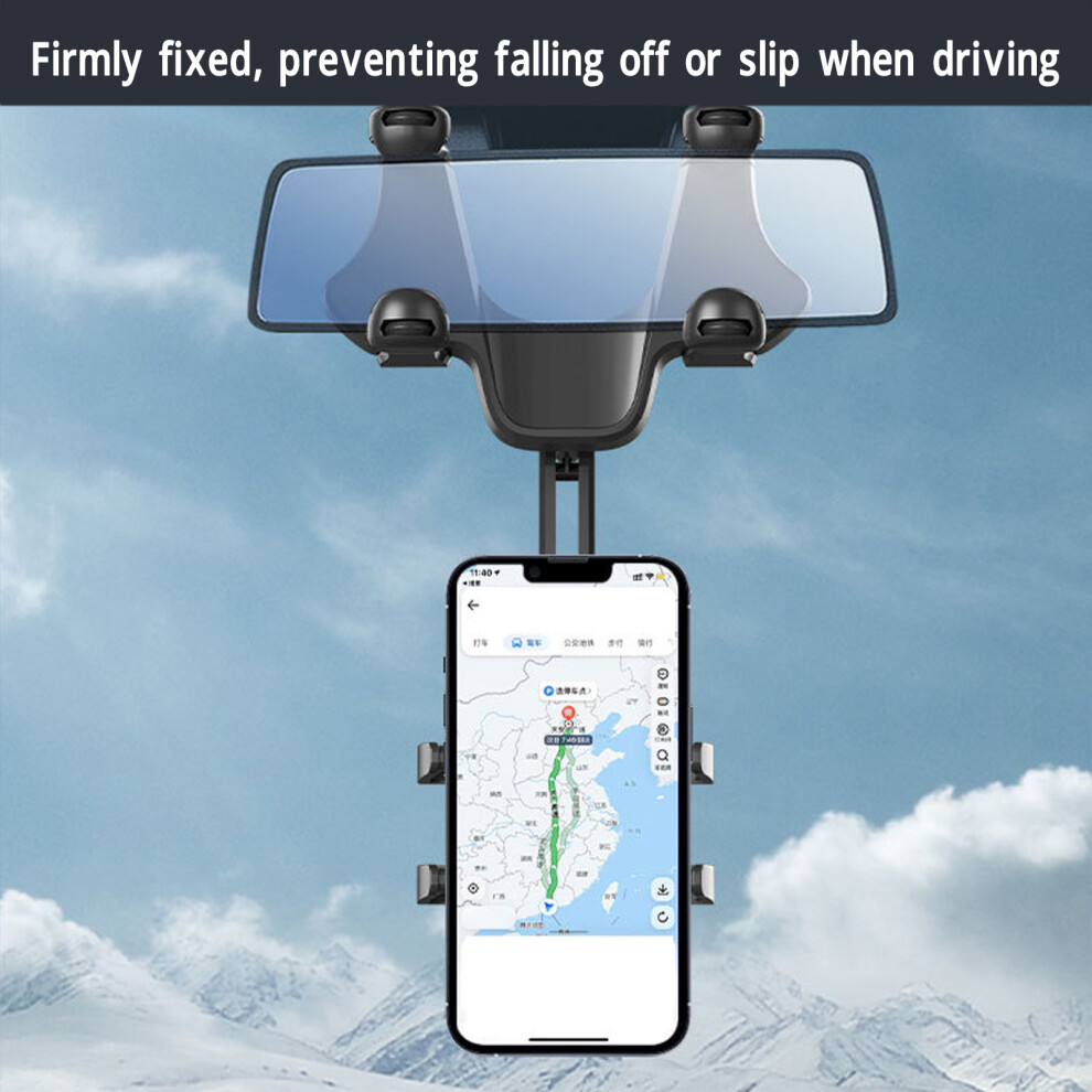 Multifunctional Rearview Mirror Phone Bracket 7806371674429