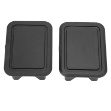 Aging Resistant ABS Bed Rail Hole Caps for 1500 2500 - 2 Pack Fit for