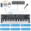 61-Keys Electronic Full Size Keyboard Digital Music Piano 7