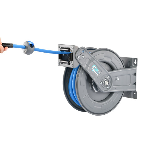 Switzer SwitZer 20m Retractable Air Hose Reel Wall Mounted 2