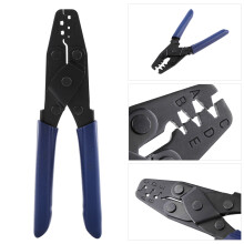 Efficient Crimping Plier with Double-Hinge for Accurate Engagement