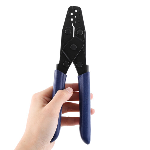 Efficient Crimping Plier with Double-Hinge for Accurate Engagement 2