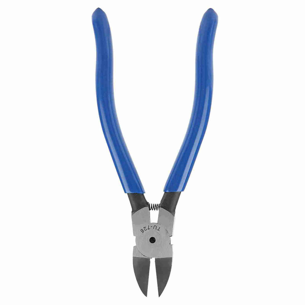 8Inch Blue Diagonal Pliers Wire Cutter Heavy Duty Cable Nipper Steel Blade 8291392513861