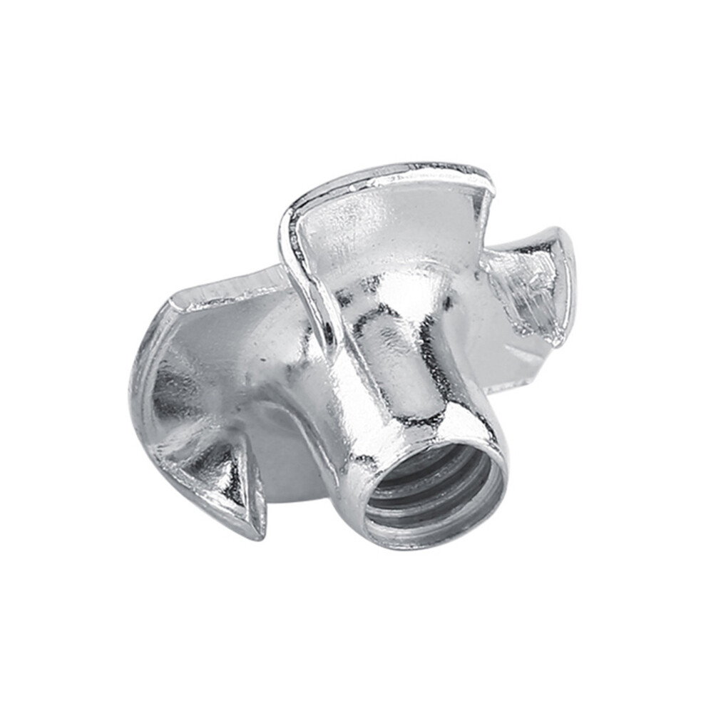 Galvanised T Nut for Wood M6 50 Pieces