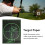 10 Pcs Archery Target Paper, Turkey, Self-Adhesive 7