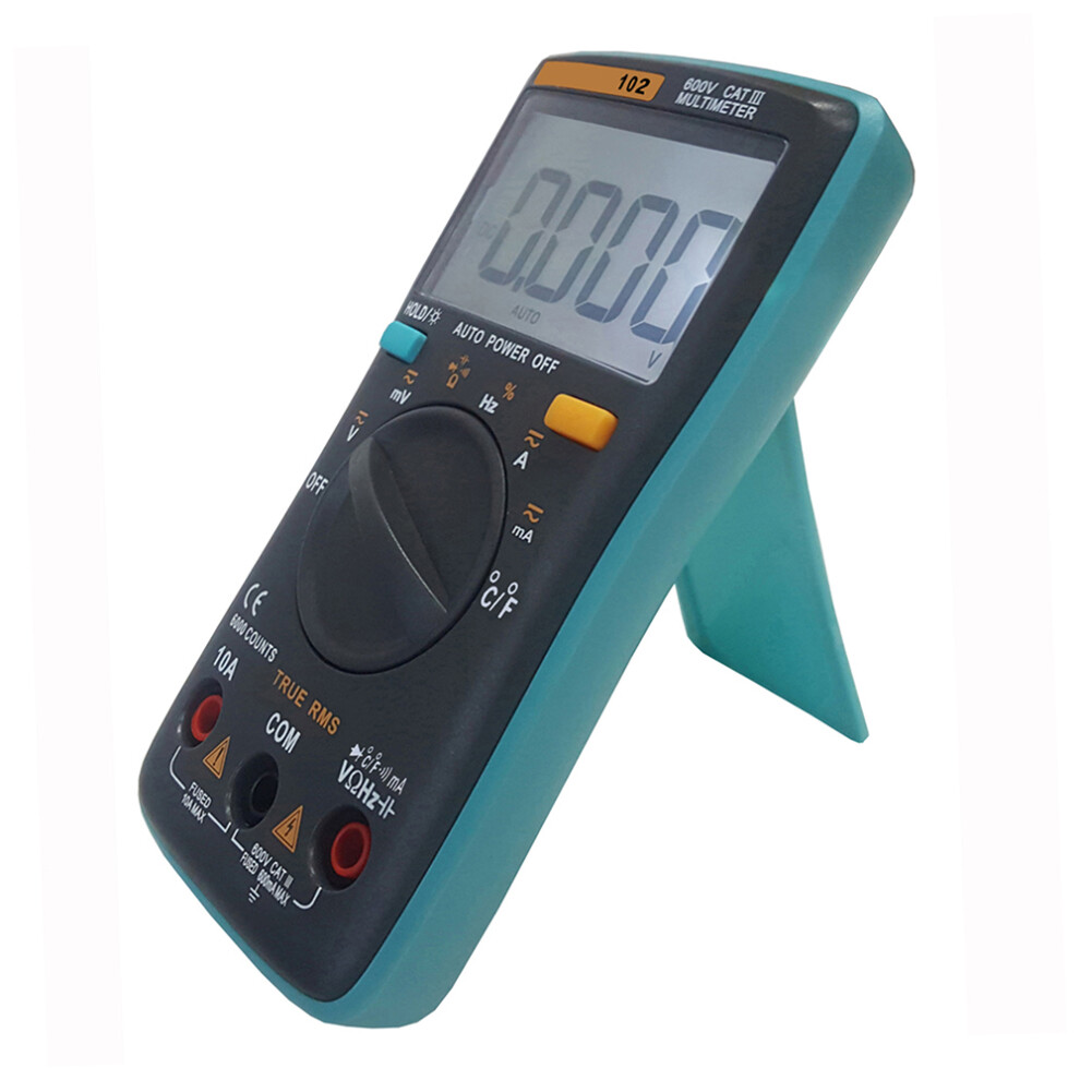 Rm102 Digital Multimeter 6000 Counts, Temp & Capacitance 9331388402539