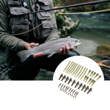 Fishing Leads & Swivels 50pcs/10Set Carp Tackle with Pins & Anti Tangle Sleeves
