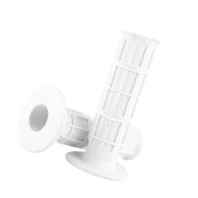 Pair of 22mm Silicone Handlebar Grips White 7/8''