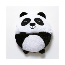 (Panda, 160*60cm) (Panda, 160 x 60 cm) Großer Happy Nappers Kinder-Cartoon-Schlafsack, Plüsch-Puppenkissen, Schlafsack, Tier