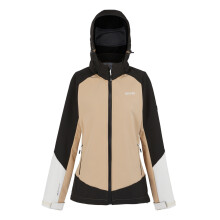 (18 UK, Black/Warm Taupe) Regatta Womens/Ladies Desoto X Soft Shell Jacket
