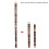 Pluggable Handmade E Key Bamboo Dizi Flute for Beginners, 54.5cm 5