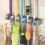 Multi-Position Wall Broom & Mop Organizer with 6 Hooks, Grey 8
