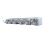 Multi-Position Wall Broom & Mop Organizer with 6 Hooks, Grey 7
