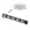 Multi-Position Wall Broom & Mop Organizer with 6 Hooks, Grey 12