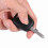 2-Button Uncut Blade Remote Shell Case for Peugeot 206 Black 219g 5