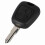 2-Button Uncut Blade Remote Shell Case for Peugeot 206 Black 219g 11